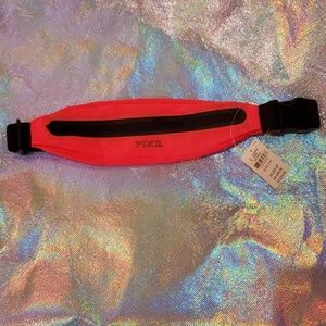 VS Pink small mesh fanny pack
